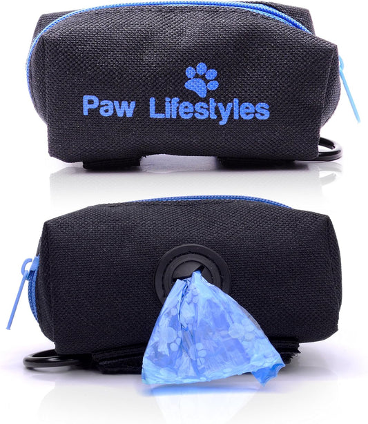 Dog Poop Bag Holder Leash Attachment - Fits Any Dog Leash - Includes Free Roll of Dog Bags – Poop Bag Dispenser
