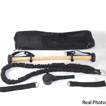 Pilates Stick Yoga Pilates Bar Barre Basic Kit Exercise Resistance Bands