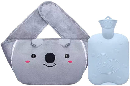 Winter Water Bottle Belt Large Hand Warmer Cute Animal Hot Water Bottle Belt Hot Water Bag Hot Water Cover Bottle Heater