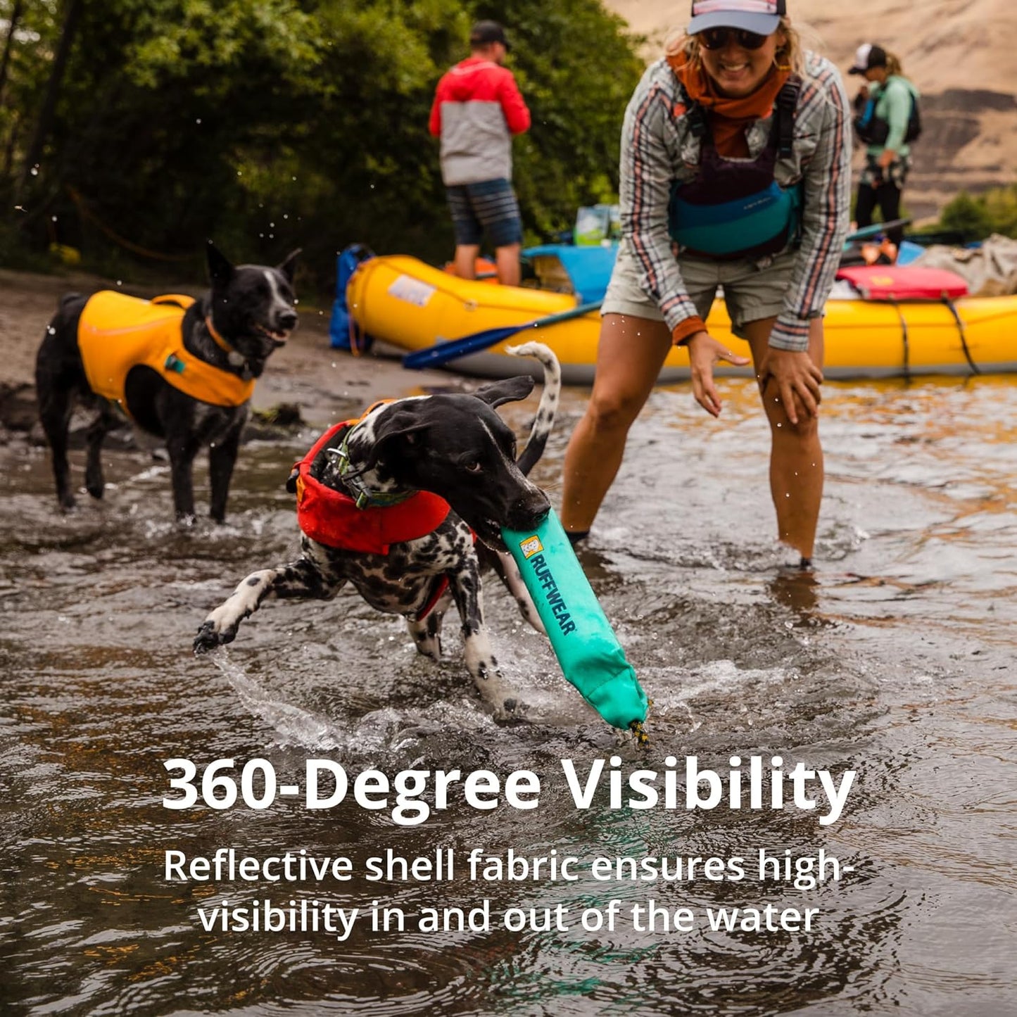 , Float Coat Dog Life Jacket, Premium Buoyancy Swim Vest with Lift Handle, Secure Fit & Reflective Trim, Adjustable Flotation for Swimming, Boating, & Outdoor Adventures, Red Sumac, Small