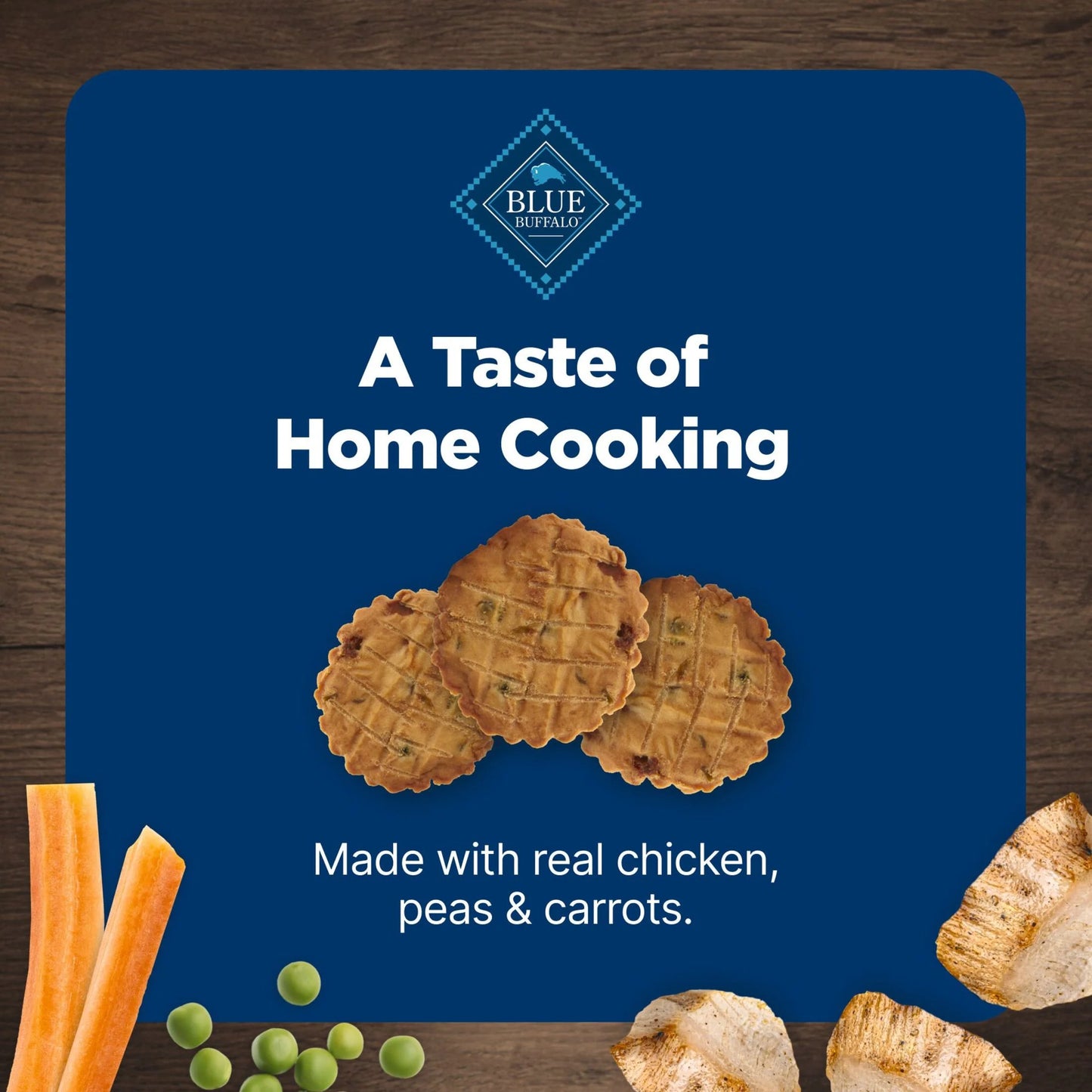 Nudges Homestyle Natural Dog Treats Made with Real Chicken, 16-Oz. Bag